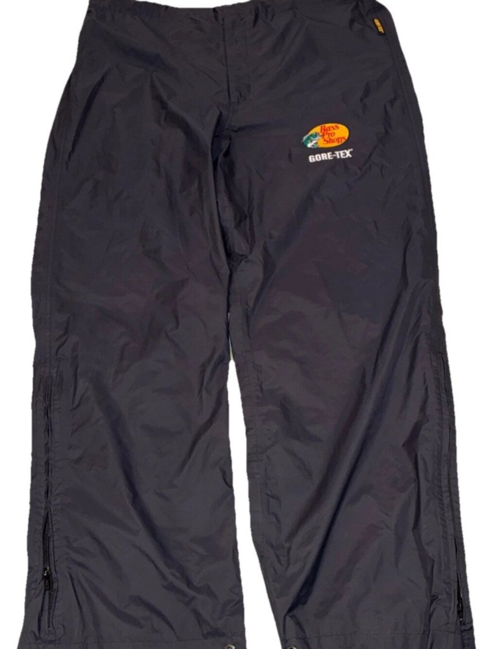 Bass Pro Shops Gore-Tex Rain Pants Mens Black Waterproof Fishing Hiking Size 3X